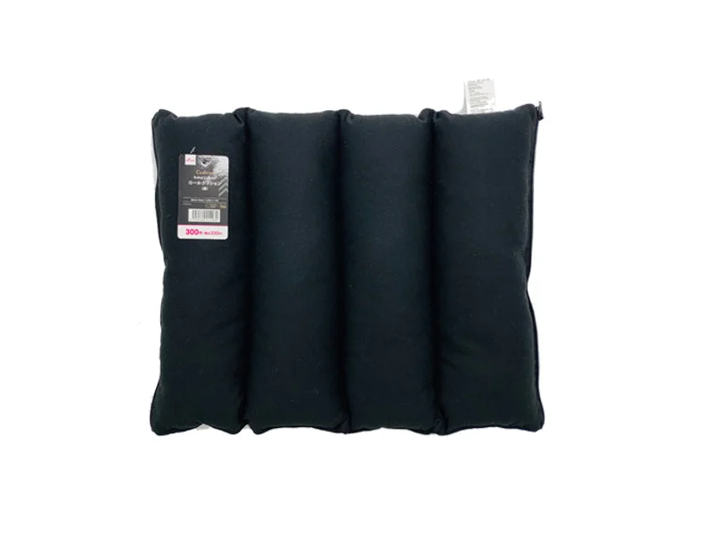 Rolled Cushion -Black-
