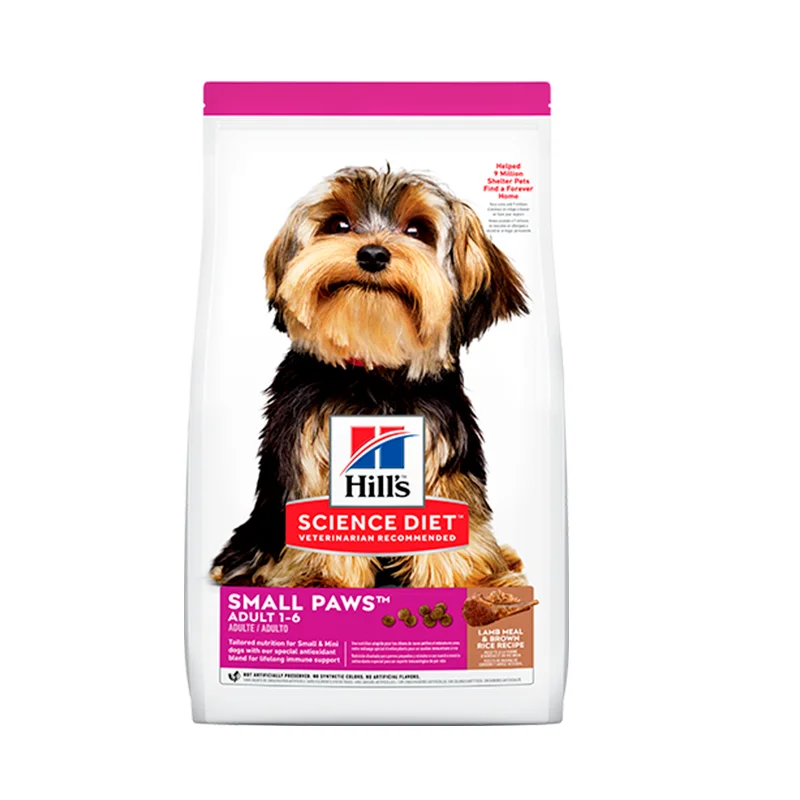 Hills Perro Adulto Raza Mini Cordero Y Arroz x 4.5 Lb