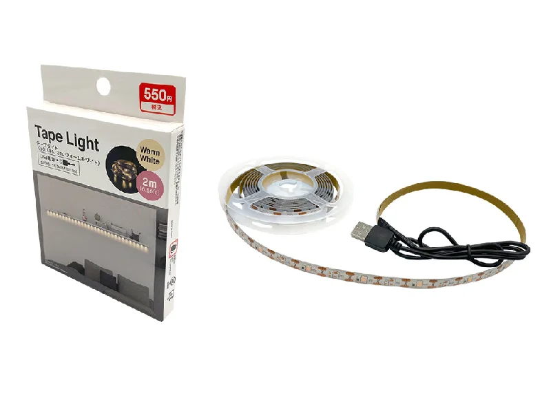 Tape light -60LEDs-2m-Warmwhite