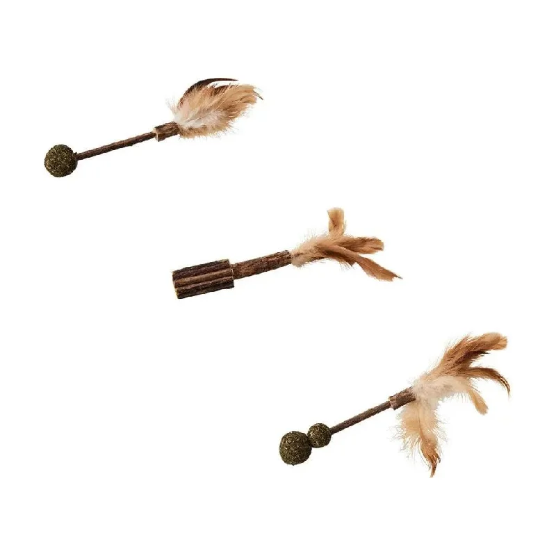 SPOT Naturals Silver Vine Cat Toy Assorted, Medium