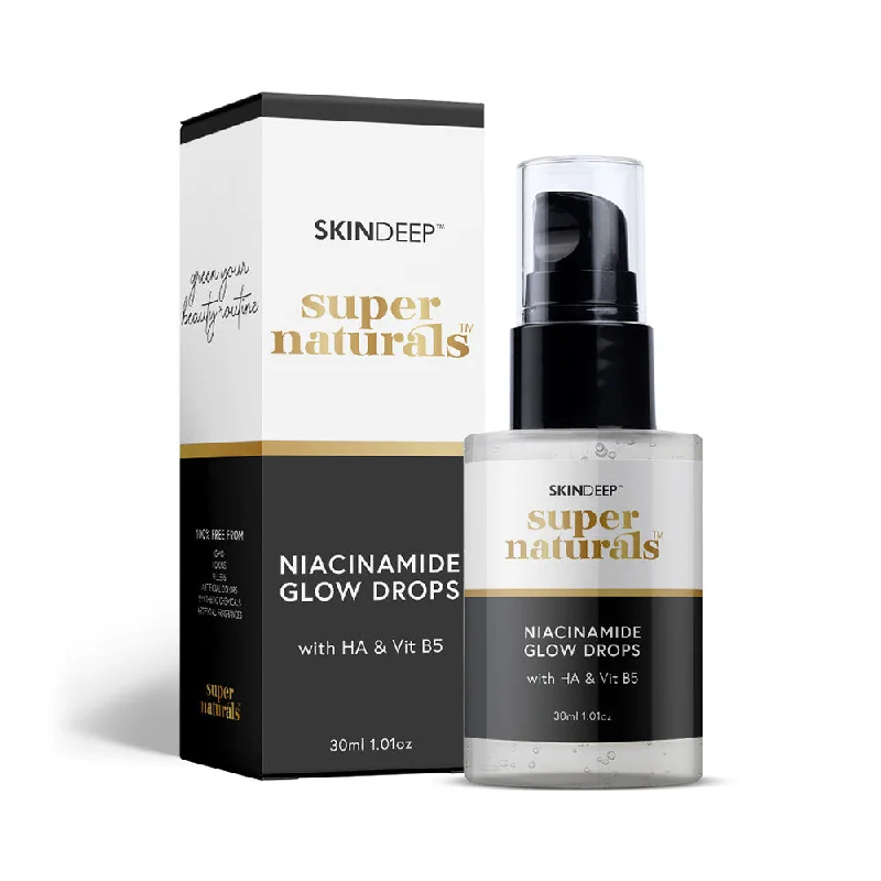 NIACINAMIDE GLOW DROPS - WITH HA & VIT B5 30 ML