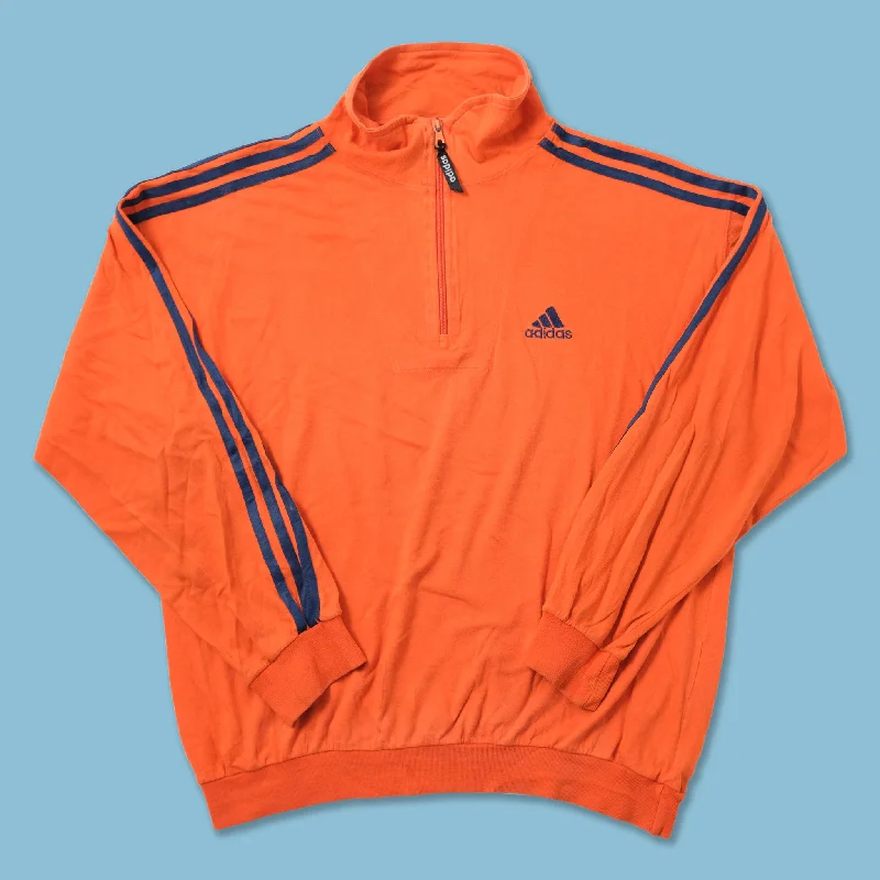 Vintage adidas Q-Zip Sweater Large