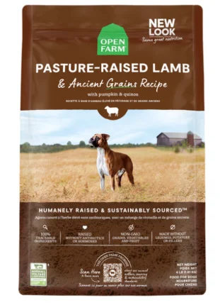 Open Farm Ancient Grain Pasture Raised Lamb 22lb