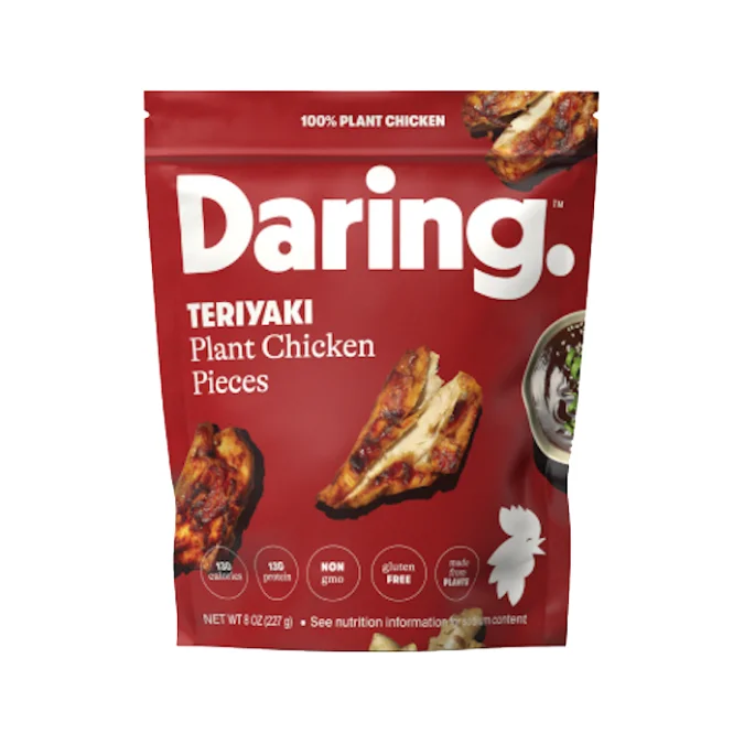 Daring Teriyaki Plant-Based Chicken Pieces - 227g