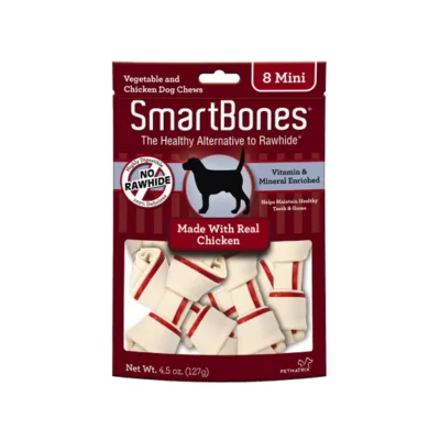 Smartbones Chicken Mini 8 Pk  Snacks Saludables Para Perros Pequeños
