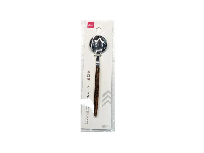 Wood Grain Tea Spoon