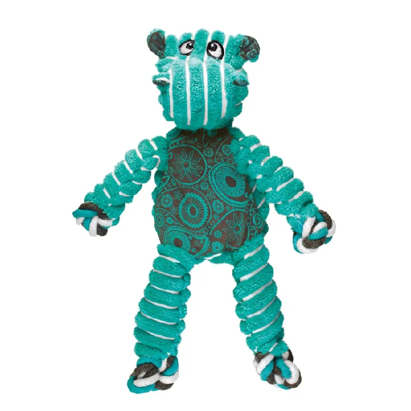 Kong - Floppy Knots Hippo Dog Toy