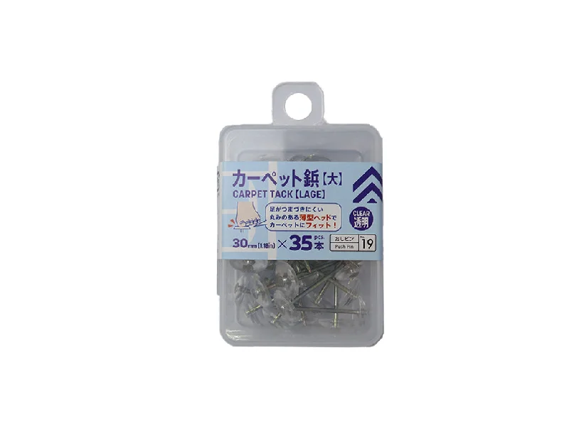 Carpet Tack Large Clear