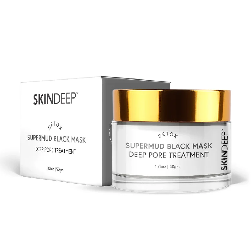 SD SUPERMUD BLACK MASK  DEEP PORE TREATMENT 30GM