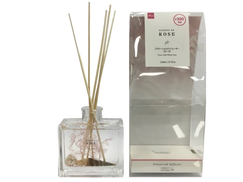Flower Shell Diffuser Rose
