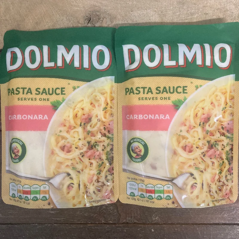 2x Dolmio Carbonara Pasta Sauce (2x150g)