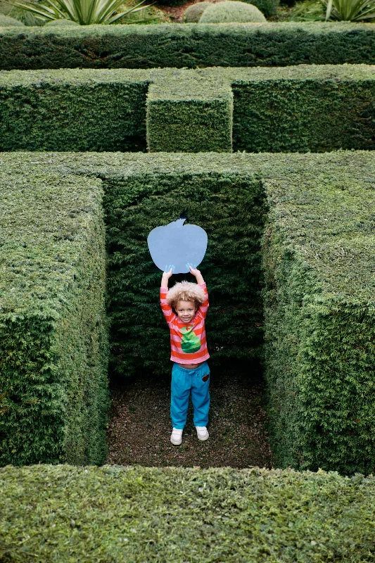 Pear Stripe Kids LS Tee