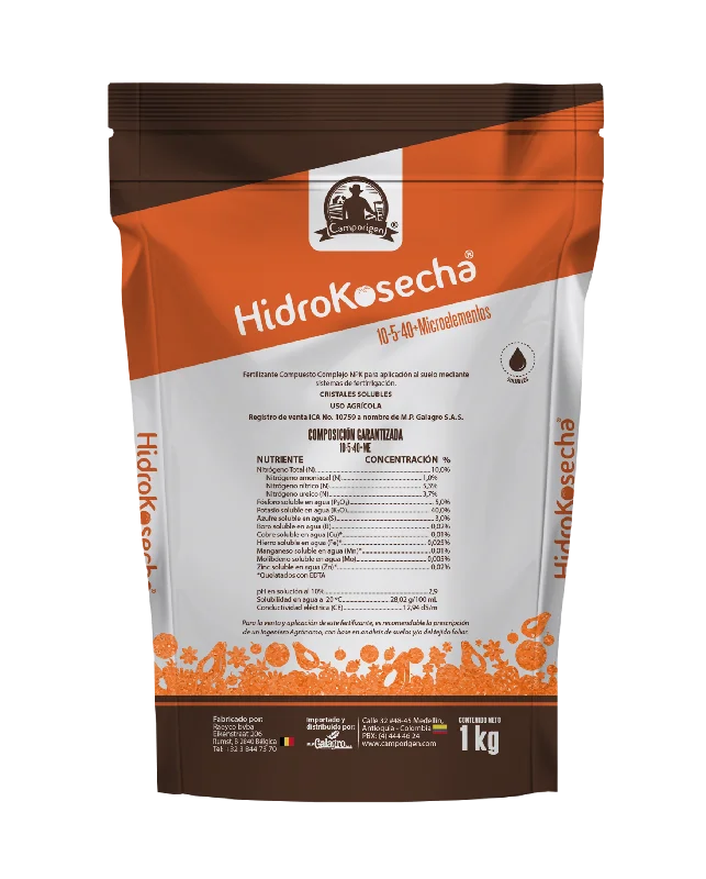 Fertilizante Hidrokosecha 10-5-40