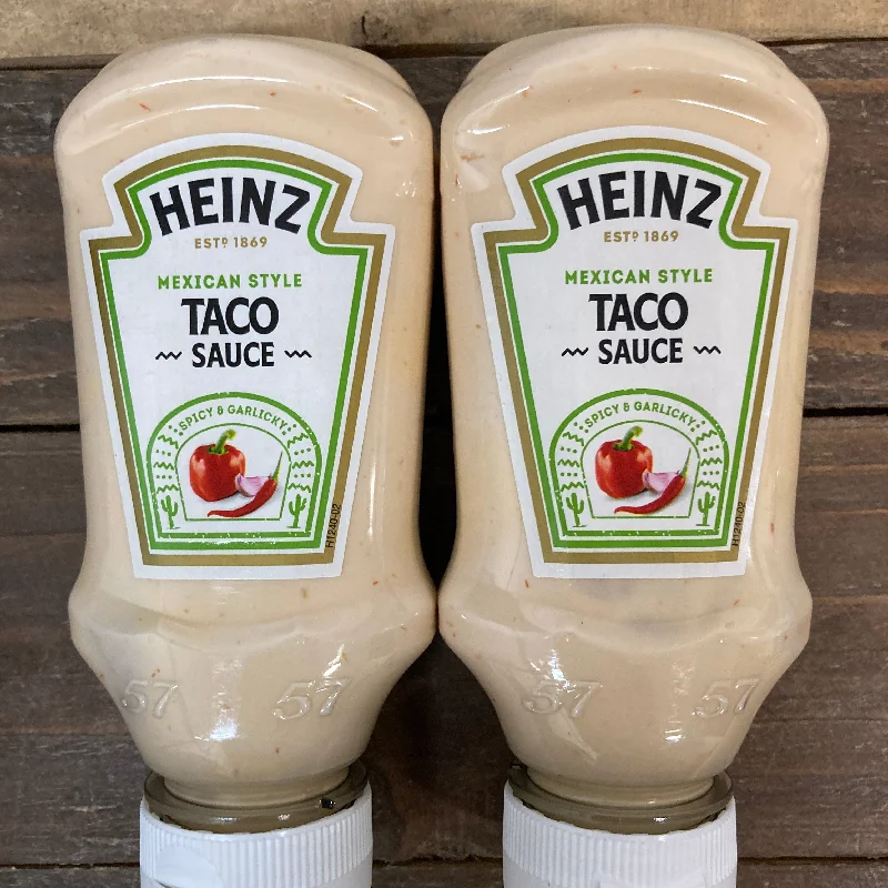 2x Heinz Mexican Style Taco Sauce (2x220ml)