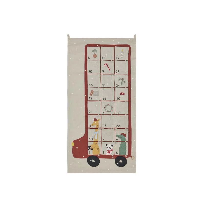 OYOY Bus Christmas Advent Calender