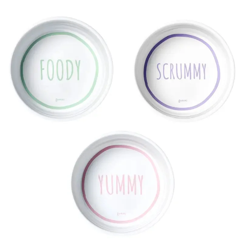 Gummi Ceramic Dog Bowls