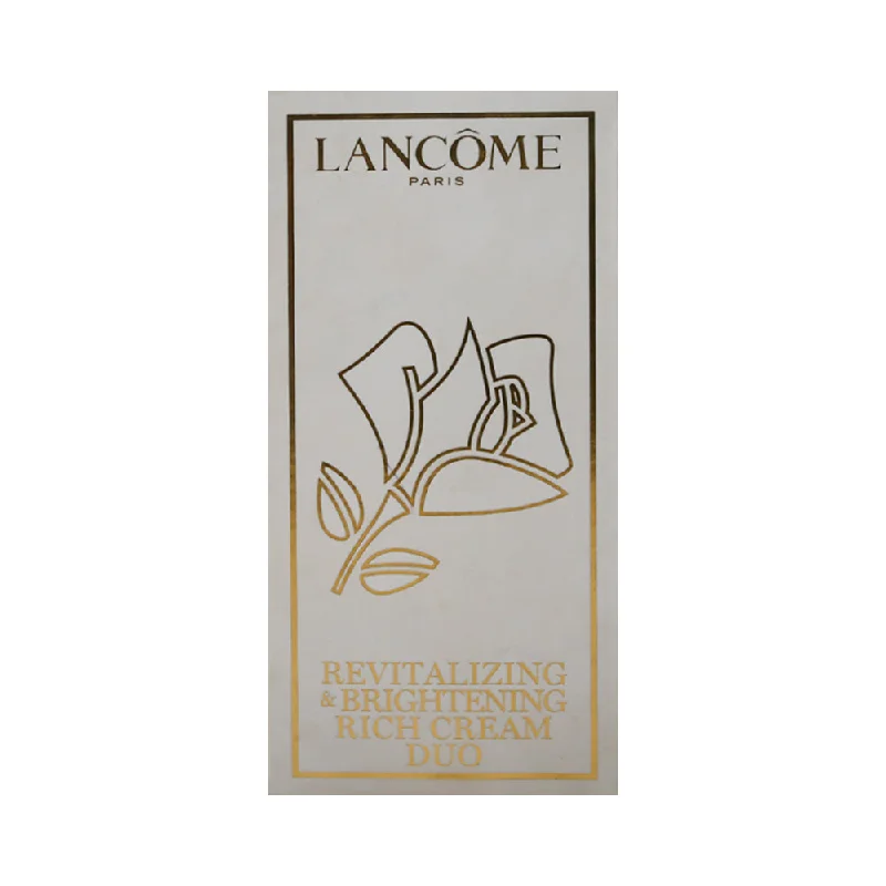 LANCOME SET REVITALIZING & BRIGHTENING RICH CREAM DUO