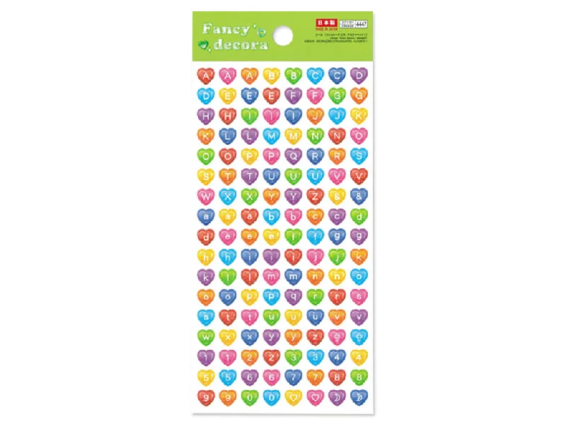 sticker - Fancy decora / alphabet1