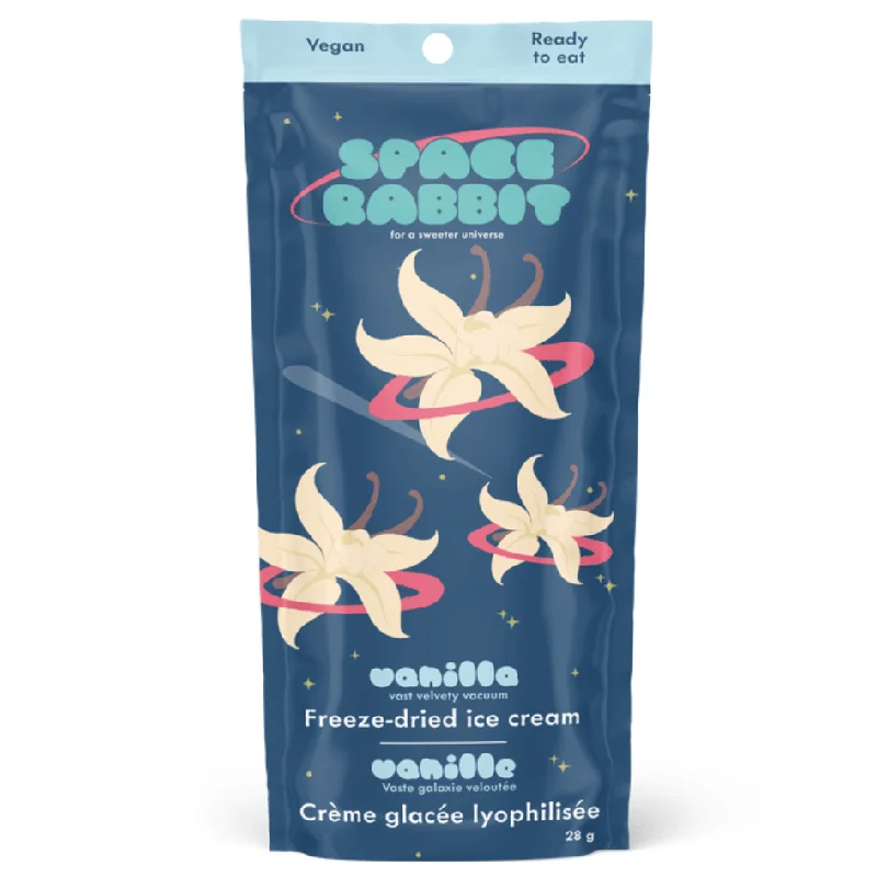 Space Rabbit Vanilla Freeze-Dried Ice Cream - 28g