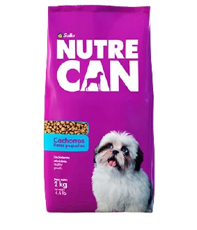 Nutrecan Cachorros Razas Pequeñas x 2 Kg
