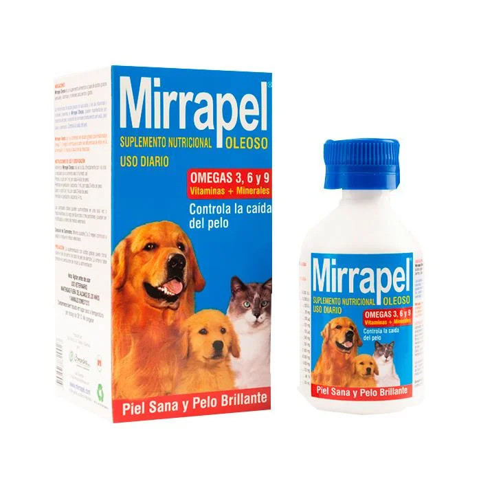 Mirrapel Perro/Gato Oleoso x 236 Ml