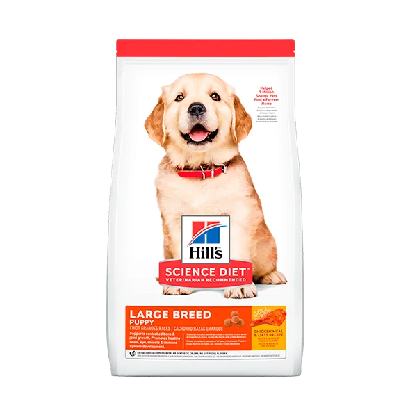 Hills Perro Cachorro Raza Grande x 30 Lb