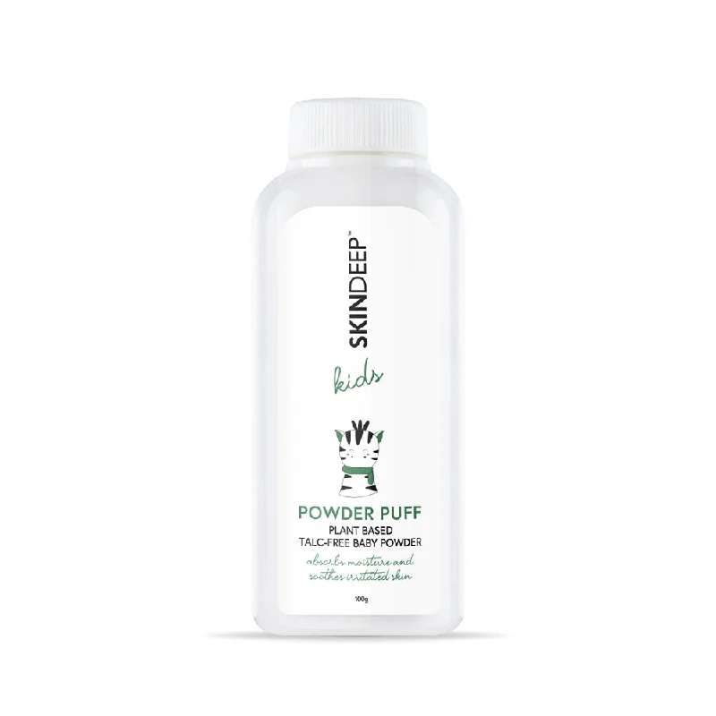 SKIN DEEP PODWER PUFF-PLANT BASED TALC FREE BABY POWDER  100