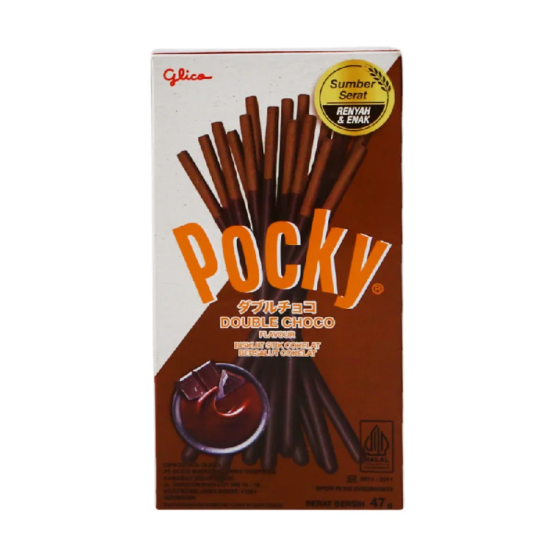 POCKY BISCUIT DOUBLE CHOCO 47 GM