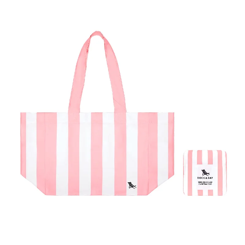 Beach Tote Bag Malibu Pink