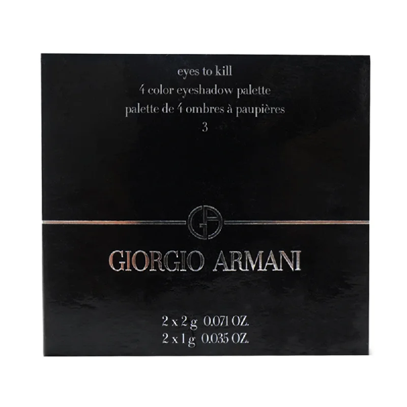 GIORGIO ARMANI EYES TO KILL EYE SHADOW PALETTE 3 KIT