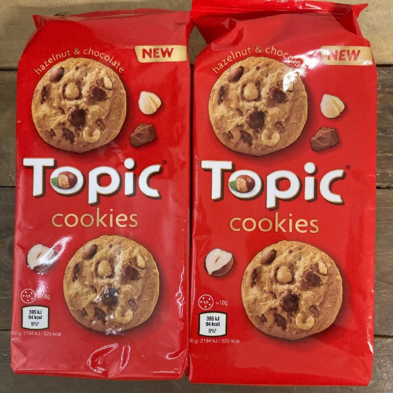 2x Topic Cookies Packs (2x162g)