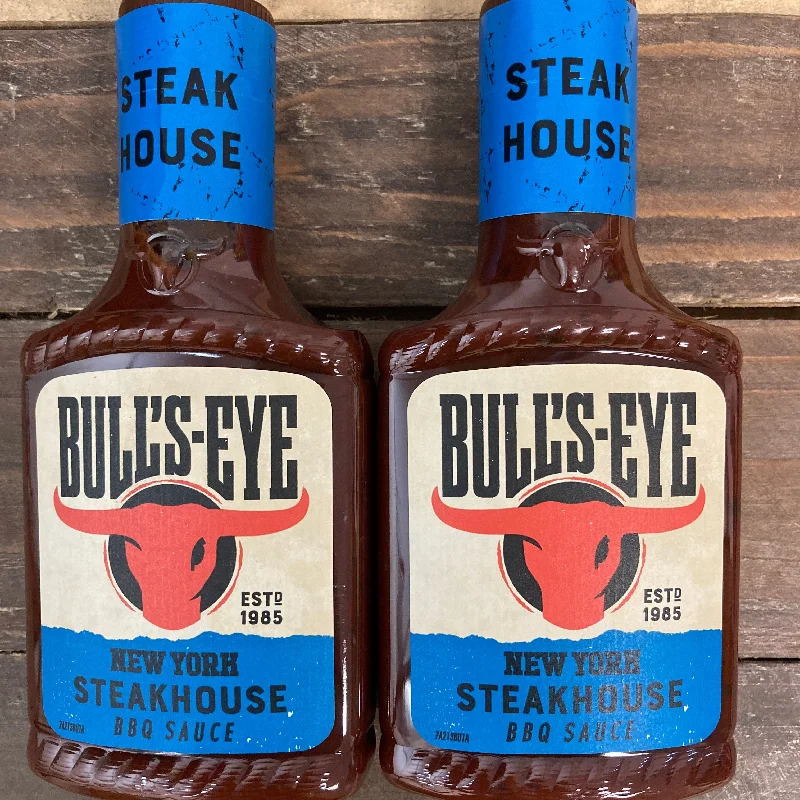 2x Bulls-Eye New York Steakhouse BBQ Sauces (2x360g)