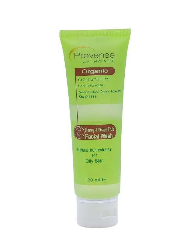 PREVENSE Honey & Grape Fruit Facial Wash, 120ml