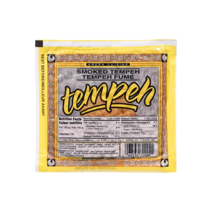 Green Cuisine Smoked Tempeh - 225g