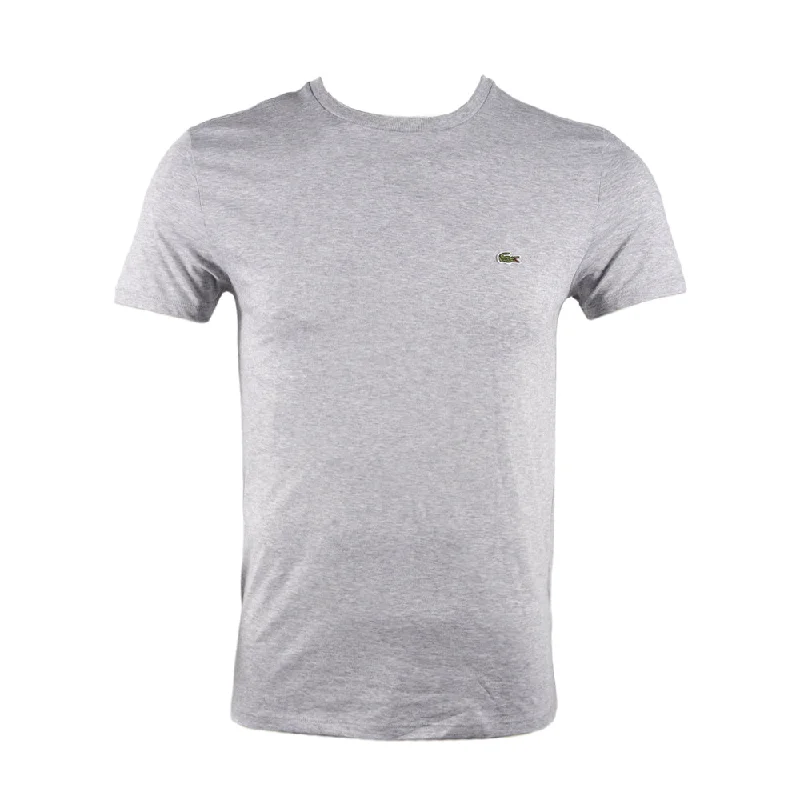 LAC MEN S/S R.NECK T SHIRT TH6709-51 CCA GRY S (IR.S)