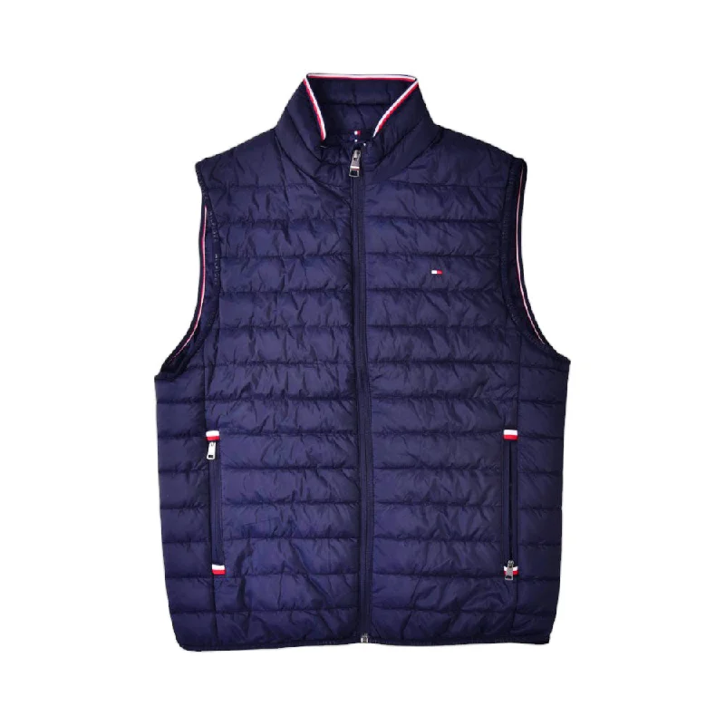 TH MEN S/L JACKET 78J6175-410 NVY S (IR)