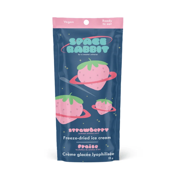 Space Rabbit	Strawberry Freeze-Dried Ice Cream - 28g