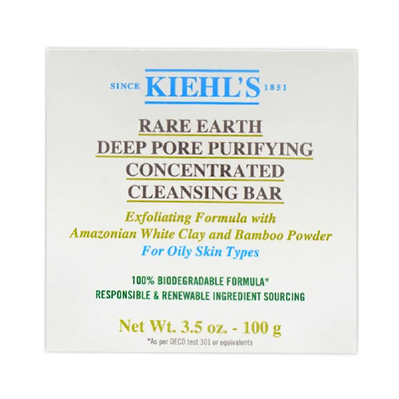 KIEHLS RARE EARTH DEEP PORE CLEANSING BAR 100G