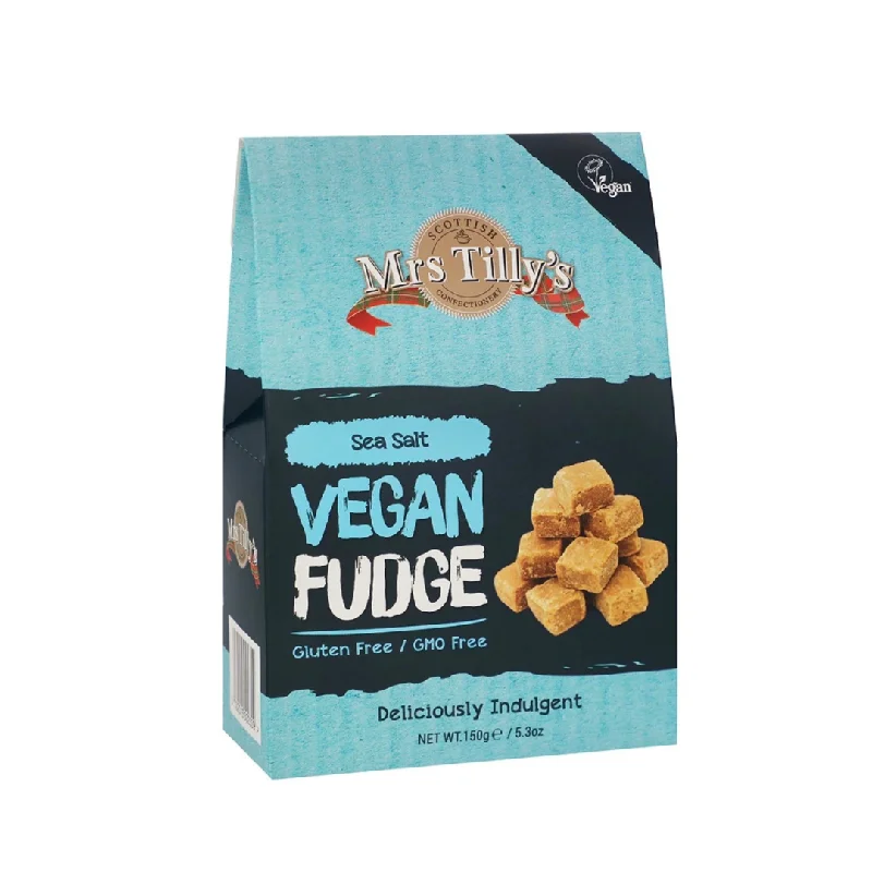 Mrs. Tilly's Sea Salt Vegan Fudge - 150g
