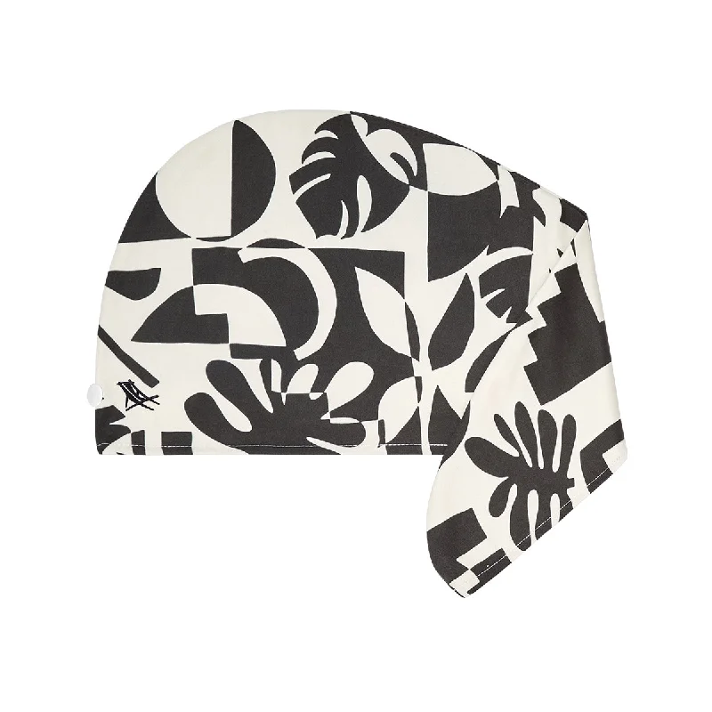 Dock & Bay | Hair Wrap | Midnight Monochrome
