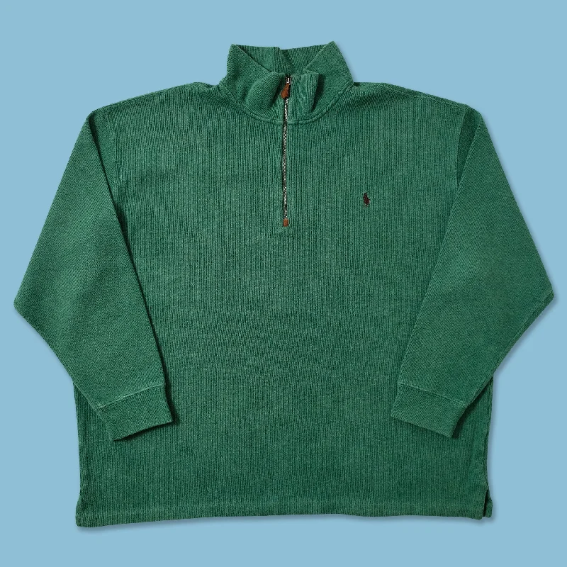 Vintage Polo Ralph Lauren Q-Zip Sweater 3XLarge