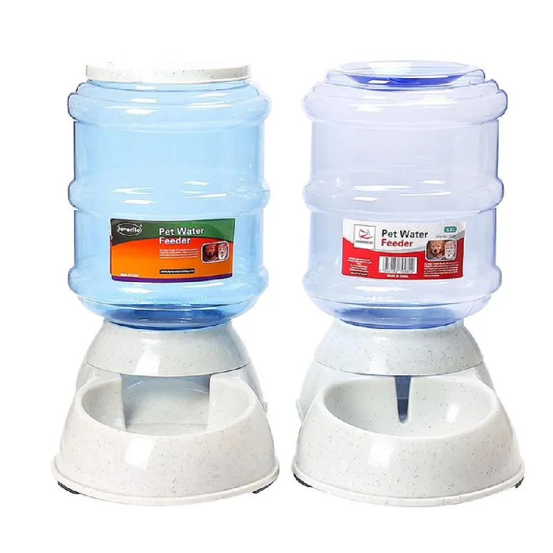 Automatic Pet Feeder Dogs Drinking Food Fountain