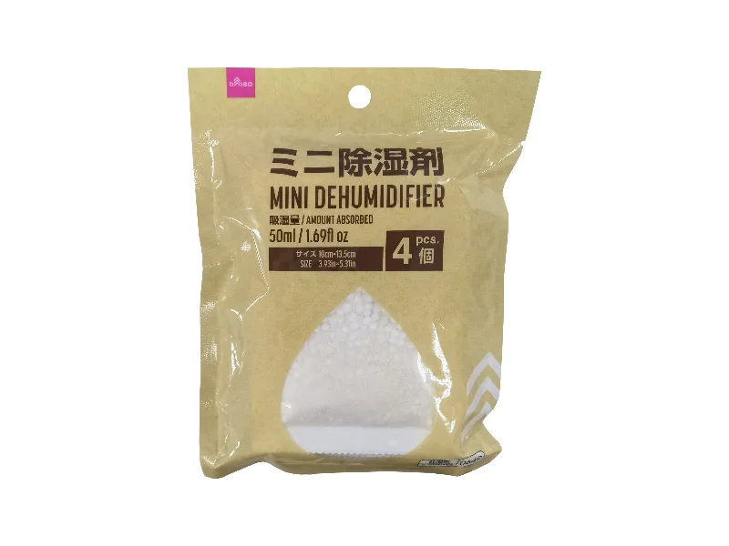 Mini Dehumidifier - Amount Absorbed - 50ml - 4pcs