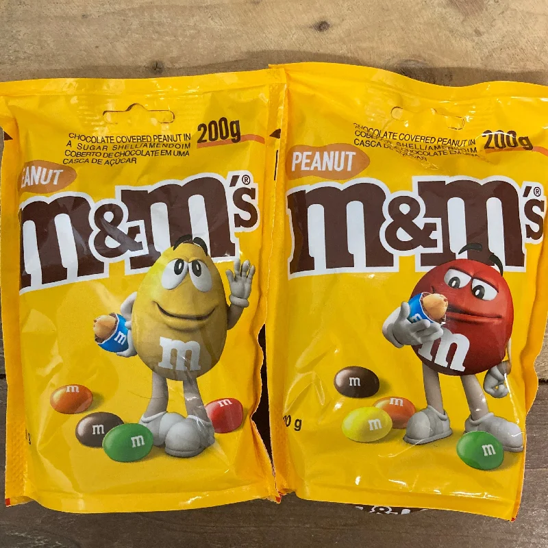 2x M&M's Peanut Share Bags (2x200g)