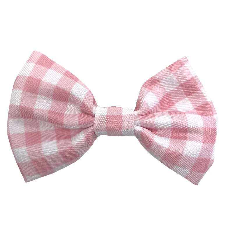 Gingham Rose Cat Bow tie