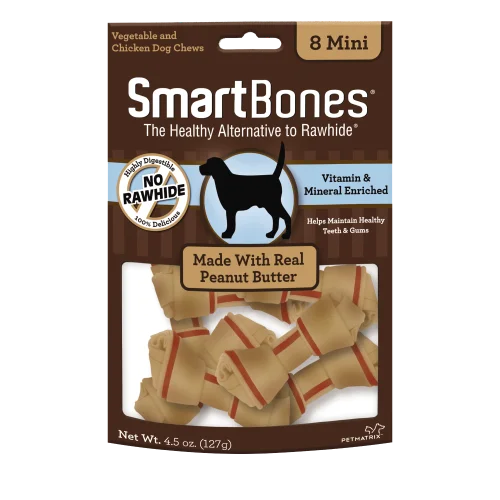 Smartbones Peanut Butter Mini 8 Pk