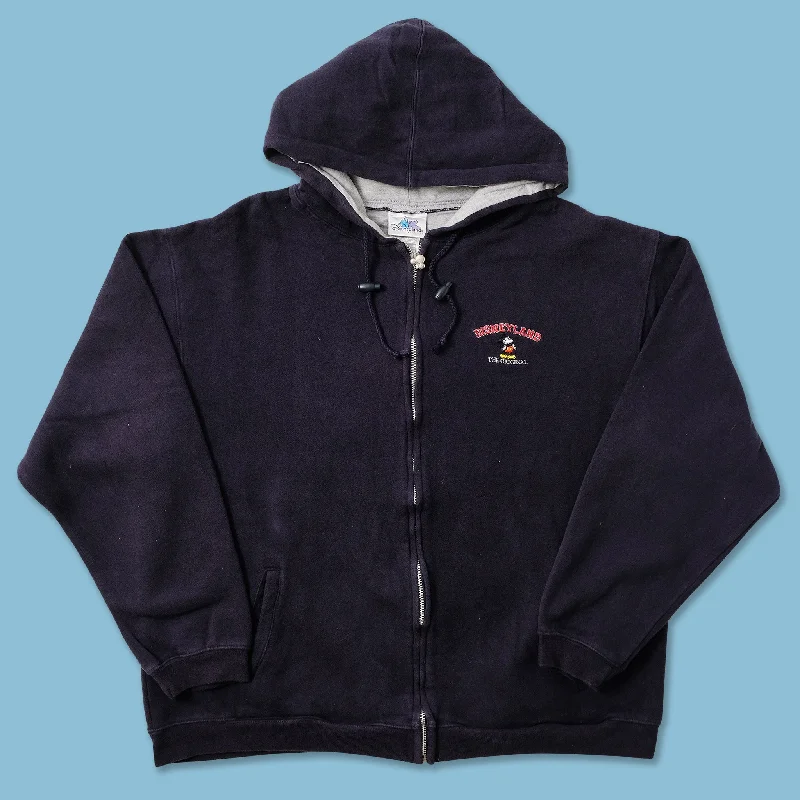 Vintage Disneyland Mickey Mouse Zip Hoody Large