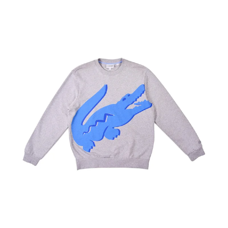 LAC MEN L/S SWEAT SHIRT SH2629 GRY L (IR)