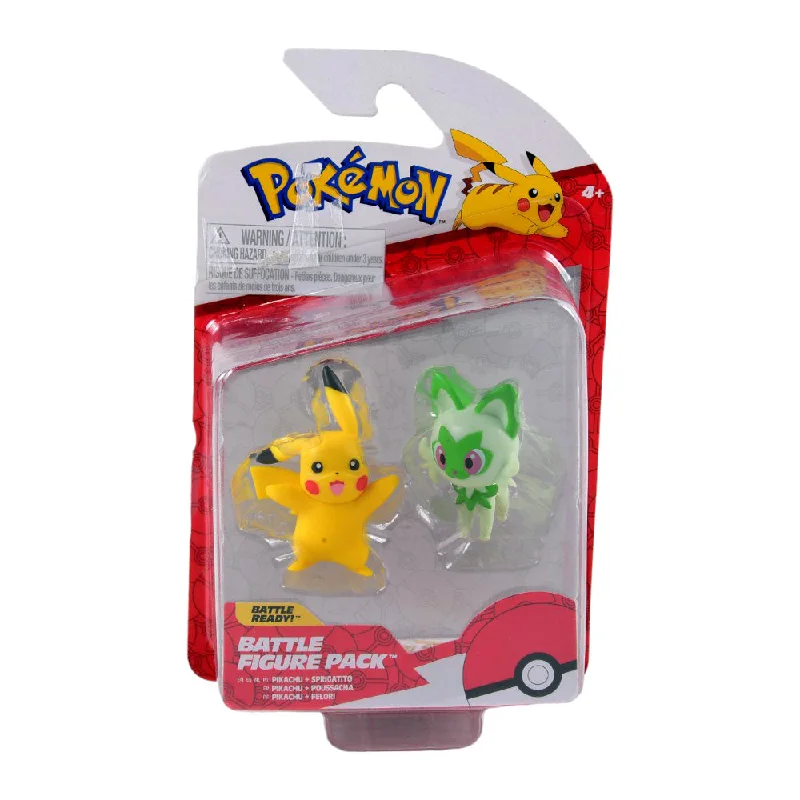 PKW3358 POKEMON BATTLE FIGURE 2PC