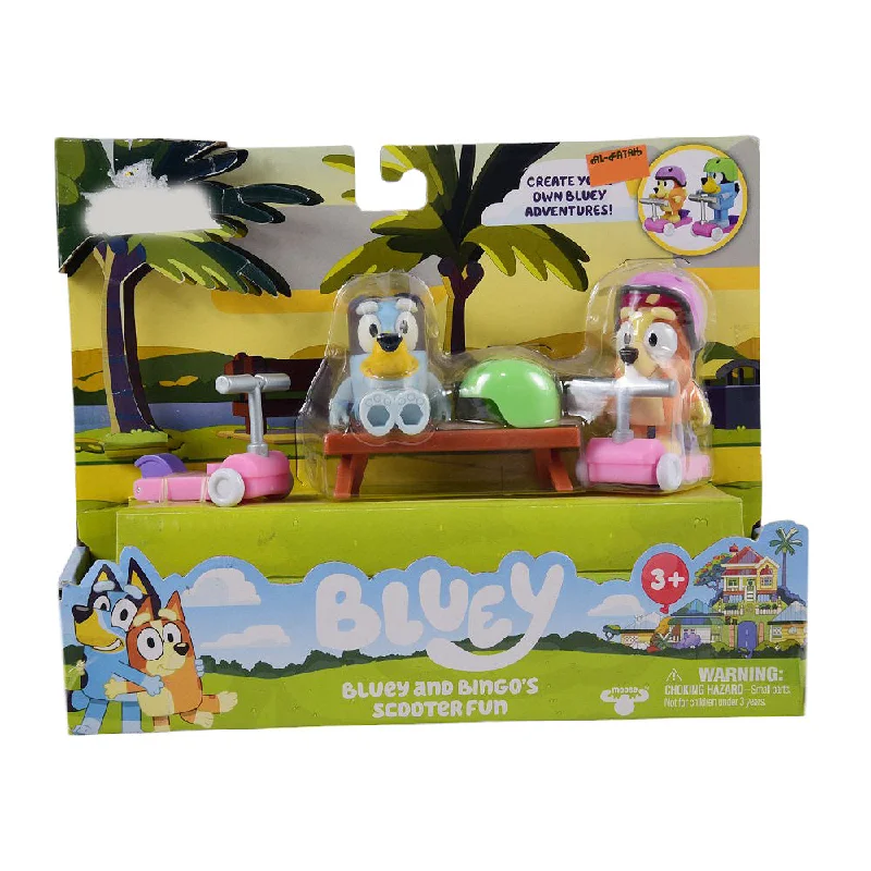 13085 BLUEY & BINGO SCOOTER FUN D